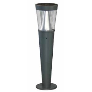 BALIZA GARDEN SOLAR LED GEA 5W 3K NEGRO 80CM