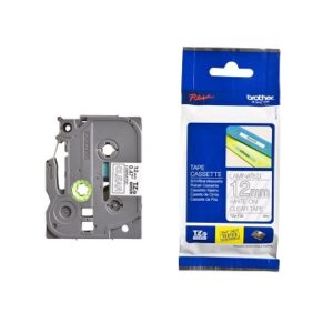 CINTA ADHES.ROTULAD. 24MM NEGRO/TEXTO BLANCO