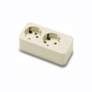 BASE SCHUKO DOBLE S/CABLE 2502 *