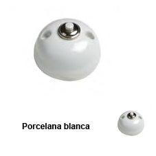 PULSADOR TIMBRE PORCELANA 30310172