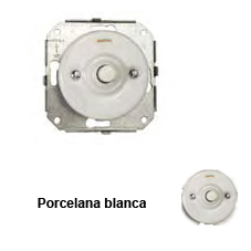 PULSADOR TIMBRE BOTON PORCELANA BL.31310172