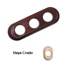 MARCO 3ELEM. MADERA CRUDO 35803002