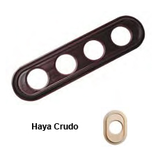 MARCO 4ELEM. MADERA CRUDO 35804002