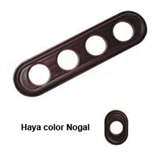 MARCO 4ELEM. MADERA NOGAL 35804202