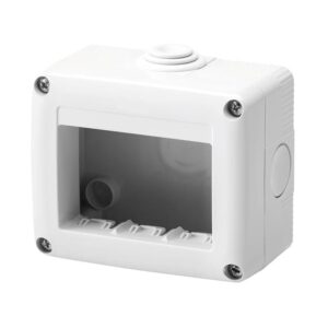 CAJA ESTANCA S/TAPA SUP. 3 MOD HUECO IP40 **