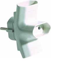 CLAVIJA TRIPLE ENTRADA SCHUKO 5097 DSC *