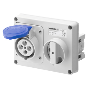 BASE EMP.C/BLOQUEO 16A.2P+T.HORI.GW66104