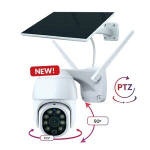 CAMARA SOLAR 4G PTZ EXT. IP66 3MPX