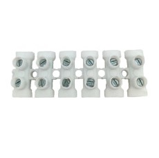 FICHAS DE CONEXION  6 MM BLANCO FCH-006-B **