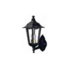 FAROL BRAZO PARED NEGRO 1673-1-T
