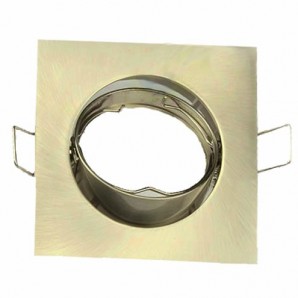 HALOGENO.ORIENTABLE.CUADRADO 50W ORO