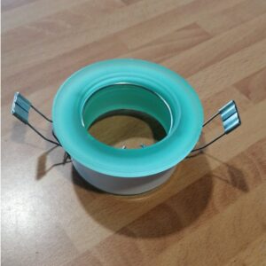 HALOGENO.FIJO.CRISTAL VERDE