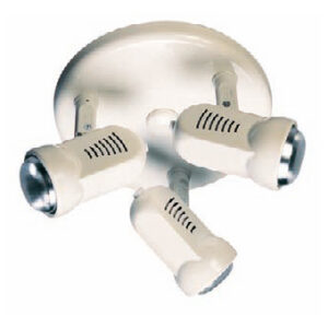 PLAFON 3 FOCOS R63 343-01 BLANCO