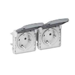 NEW PLEXO SUP./EMP.BASE 2X2P+T.HORIZ.GR.069576L *