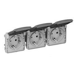 NEW PLEXO SUP./EMP.BASE 3X2P+T.HORIZ.GR.069578L *