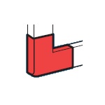 ?NGULO PLANO 90X40 KAP40-90B