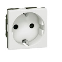 LIVING-LIGHT SCHUKO 2P+T 16A.2M.BLCO.N4141