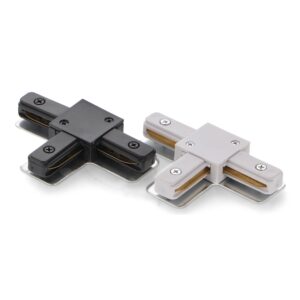 CONECTOR(T)REFORZADO CARRIL MONOF. NEGRO