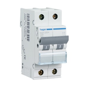 TERMICO (C)2P.20A.6KA.  MUN220A