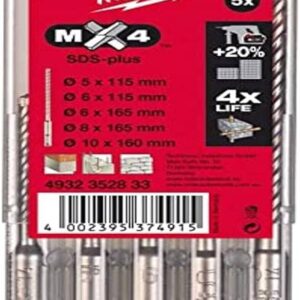 BROCA SDS-PLUS MX4 5/6X115MM 6/8/10X160MM DSC