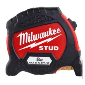 FLEXOMETRO STUD 2 MAGNETICO 8MTS X 33MM