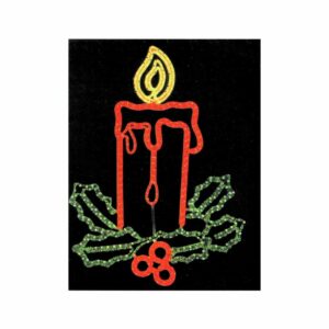 ADORNO FLEX.VELAS ORNAMENT.3COL