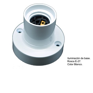 P/LAMPARA B-RECTO R/NORMAL BLANCO 1200101*