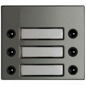 FRONTAL 6PULSADORES 2COLUMNAS ALUMINIO 332461 *