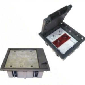 CAJA SUELO EMP. 99-122MM C/MARCO 3MOD. E80020 *