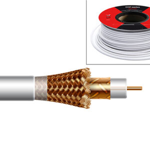 MTS.CABLE COAXIAL CCF 021 CCA DCA ROLLO250MTS    *