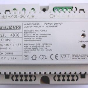 ALIMENTADOR FERMAX 18V. DC-3,5 AMP. 4830 **