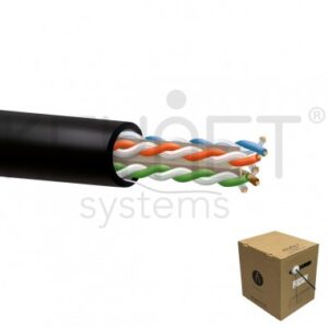 MTS. CONDUCTOR UTP CAT6 EXTERIOR TD-651UT-NBR **