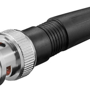 BNC MACHO TORNILLO C/PASACABLE CON407 **