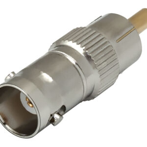 ADAPTADOR BNC H - RCA M METAL CON666 **