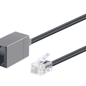 CONEXION TELEF.4V RJ11 M/H 10MT NG WIR162 *