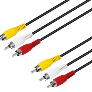 CONEXION A/V 3 RCA-M/3RCA- M 1,5MT WIR310 **