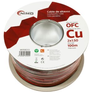MTS.CABLE ALTAVOZ COBRE R/N 2X2,5MM 100M WIR8014