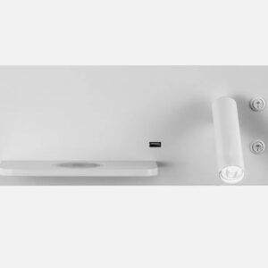 APLIQUE VELAZQUEZ 2X8W 4000K DCHO USB+IQ BL 130LM