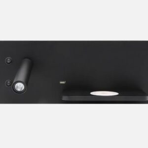 APLIQUE VELAZQUEZ 2X8W 4000K IZQDO USB+IQ NG 130LM