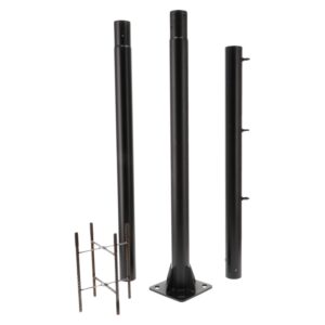 COLUMNA 3M DESMONTABLE PARA GUIRNALDAS NEGRO