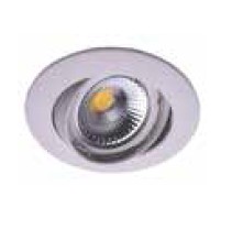 ARO BASCULANTE REDONDO BLANCO GU10 75?MM